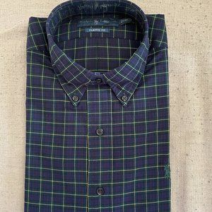 New Men's RALPH LAUREN Classic Fit Long sleeve Button Down Shirt Sz M